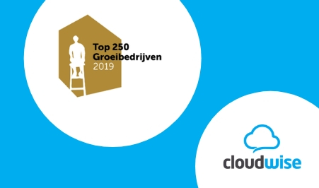 Cloudwise in de Top 250 van nlgroeit